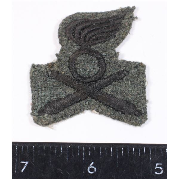 #476 Mid 20th Century Italian Military Cloth badge