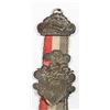 Image 2 : #477 1800's German Silver Watch Fob w/Scrolls