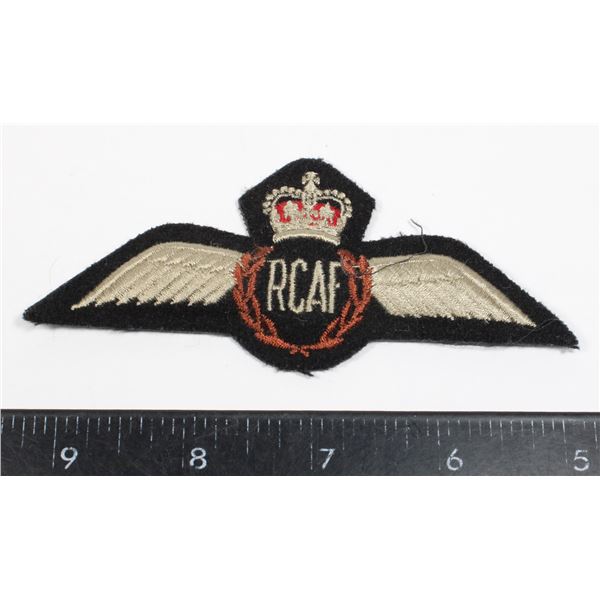 #489 1960's Padded Royal Canadian Air Force Wings