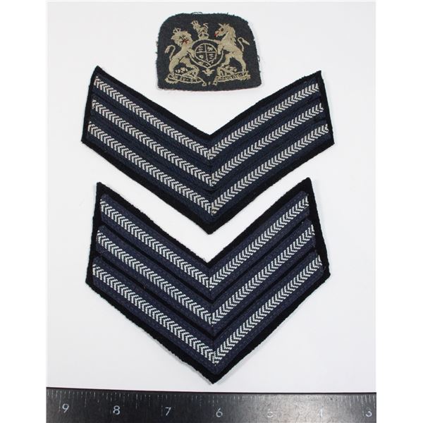 #492 WW2 Lot 3 Royal Canadian Air Force Insignia