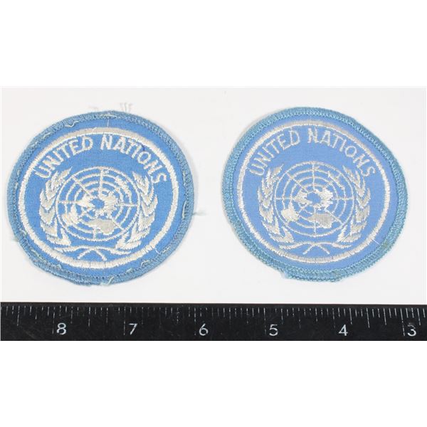 #501 Cold War era United Nations Uniform Patch Set