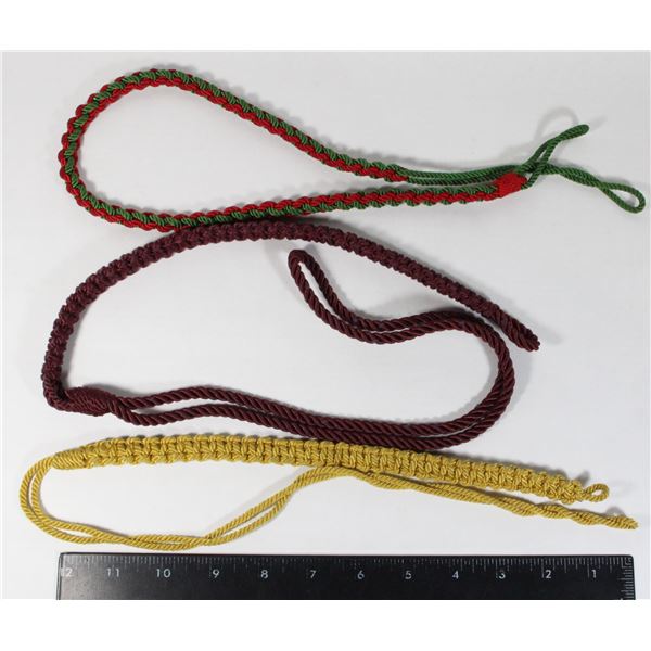 #505 WW2 1940'S + 1950'S Canadian Unit Lanyards