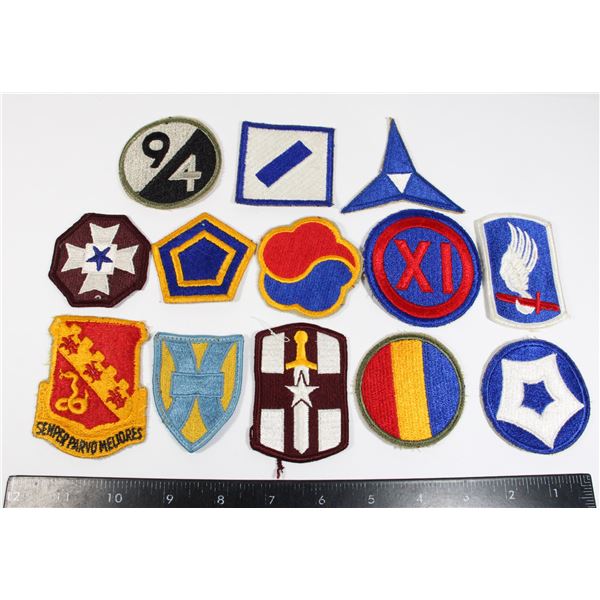 #507 1950's United States Military Uniform Patches