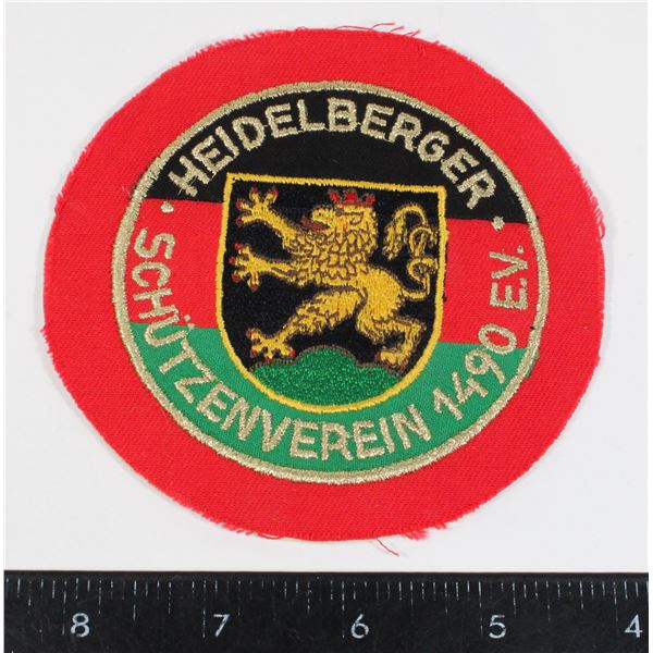 #521 German City of Heidelberg Patch Crest