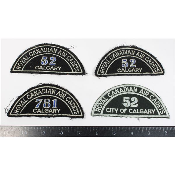 #524 Royal Canadian Air Cadets Calgary Patch 52 +