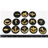 Image 1 : #533 13 Canadian Military Trade Insignia includes
