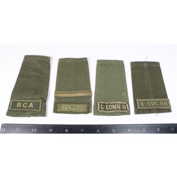 #554 Loyal Edmonton Regiment Shoulder Board lot