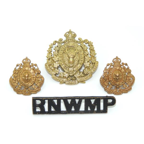 #558 RNWMP Royal North West Mounted Police Badge