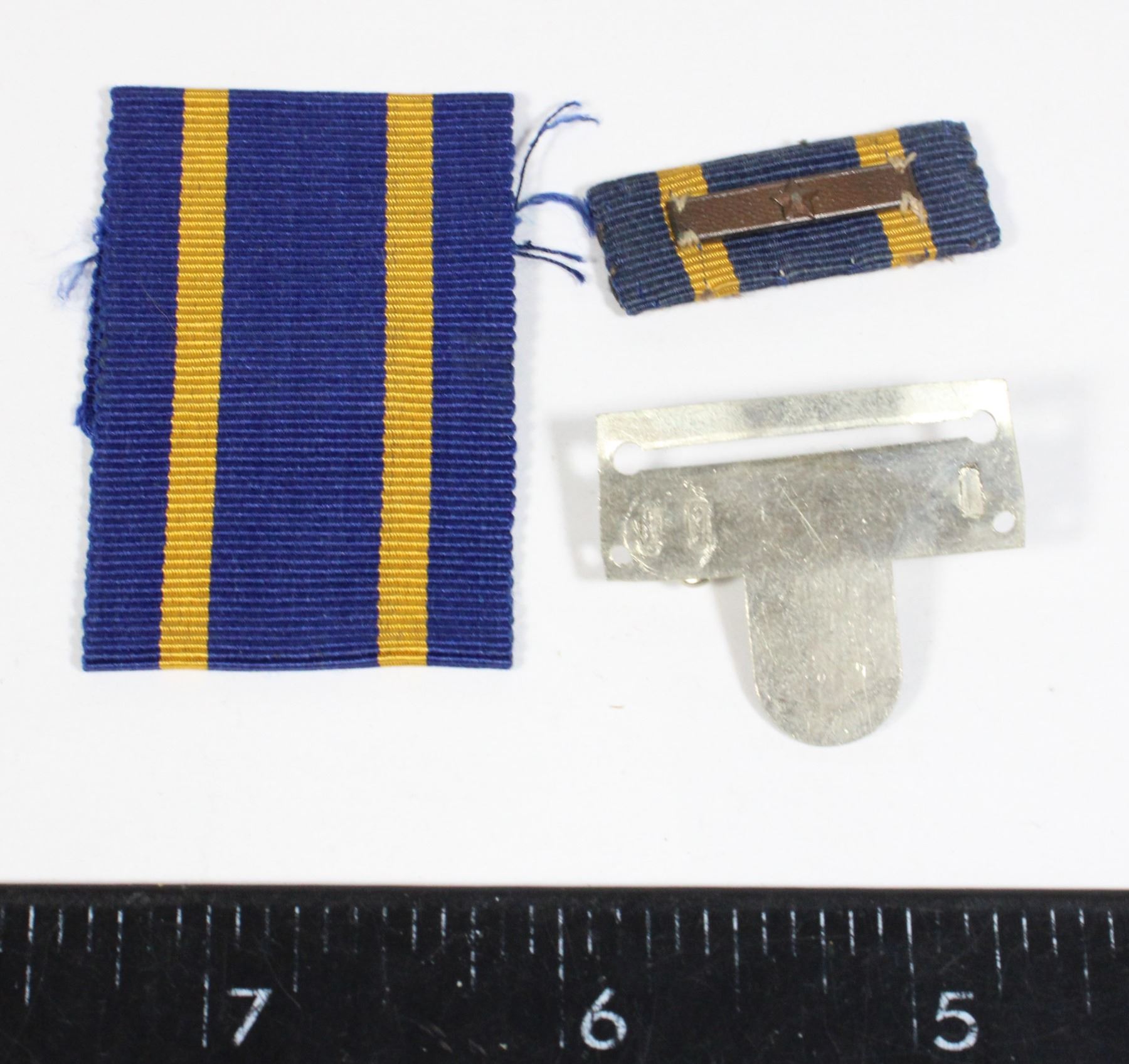Rcmp Ribbons #561 RCMP Long Service Medal Ribbon w/ 20 Bar