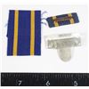 Image 1 : #561 RCMP Long Service Medal Ribbon w/ 20 Bar