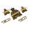 Image 2 : #564  1980'S RCMP Cap Badge Collar Shoulder Set