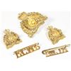 Image 2 : #565 1960's RCMP Cap Badge w/ Pressed Back Collars
