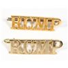 Image 5 : #565 1960's RCMP Cap Badge w/ Pressed Back Collars
