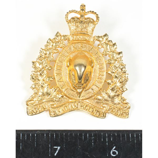 #566 1970's Royal Canadian Mounted Police Badge