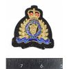 Image 1 : #569 Late 1900's Cloth RCMP Padded Cap Badge