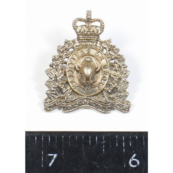 #573 Single Vintage RCMP Collar Badge Variant