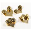 Image 3 : #577 1982 RCMP Set of 4 Metal Chevron Insignia