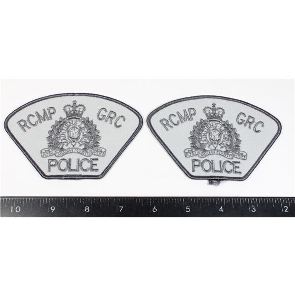 #587 20th Century RCMP GRC Uniform Patch Pair