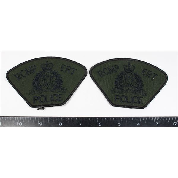 #588 20th Century RCMP ERT Uniform Patch Green