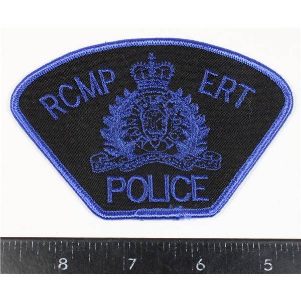 #589 20th Century RCMP ERT Uniform Patch Blue