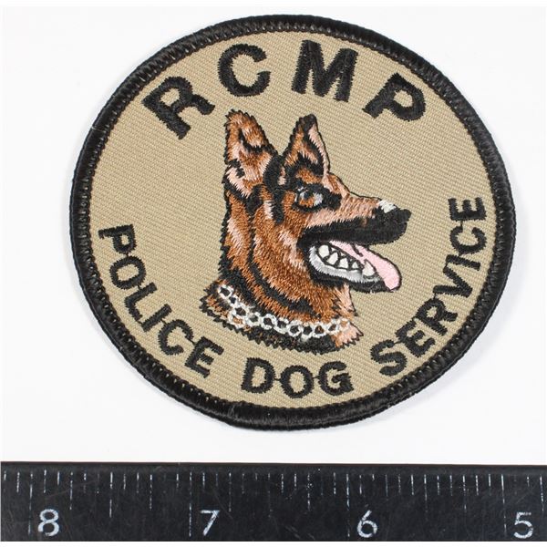 #591  RCMP Police Dog Service Patch