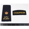 Image 1 : #596 RCMP GRC Shoulder Board + Chauffeur Patch