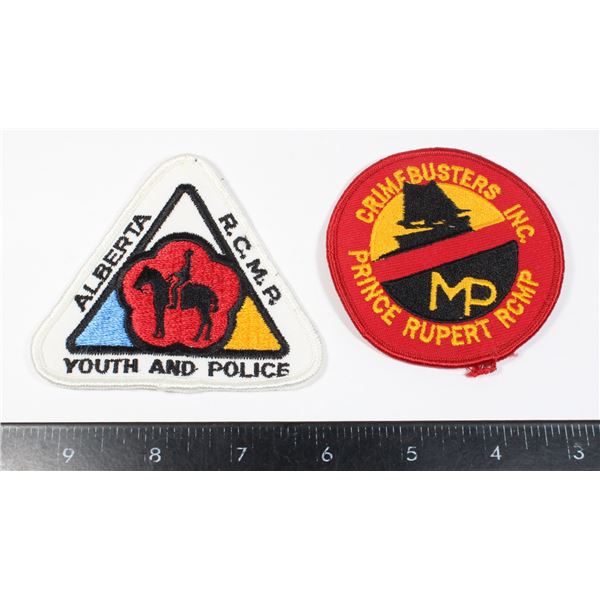 #601 Crimebusters Inc Pricne Rupert RCMP Patch