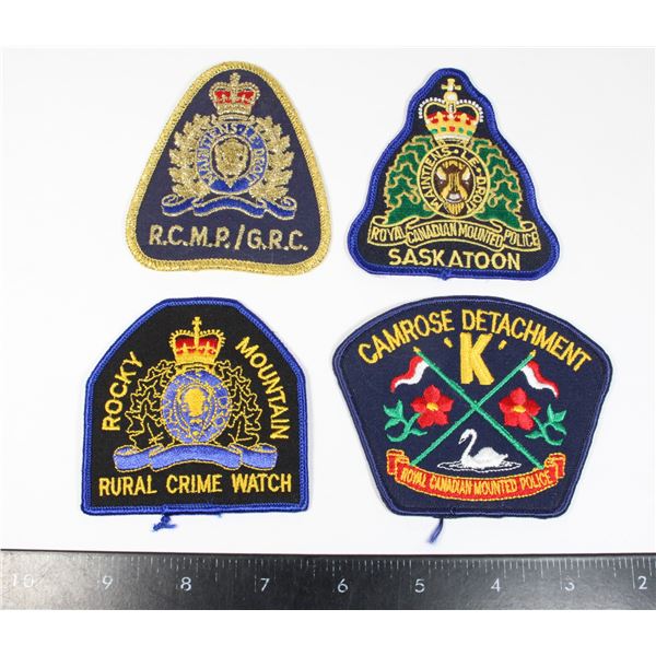 #602 Lot 4 RCMP Patches Camrose Rocky Mountain