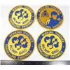 Image 1 : #605 Lot 4 RCMP GRC Worling Together large crests