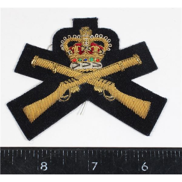 #610 RCMP Crossed Rifles Marksman Badge