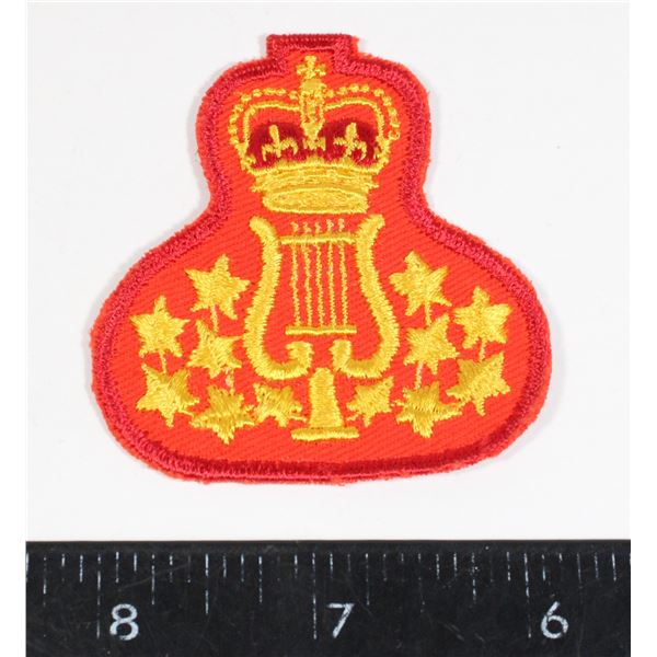 #614 1976 RCMP Bandsman Insignia Patch