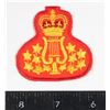 Image 1 : #614 1976 RCMP Bandsman Insignia Patch