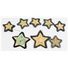 Image 2 : #616 RCMP Service Badge Star lot of 7 Variants