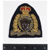 Image 1 : #618 1990's RCMP Blazer Crest Patch badge large