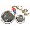Image 2 : #627 4 RCMP Souveniers - Key Chains and Buttons