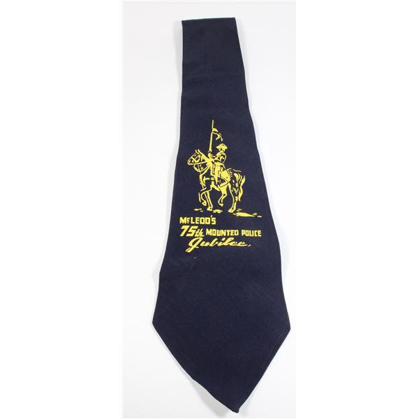 #628 Mcleod's 75th Mounted Police Jubilee Tie