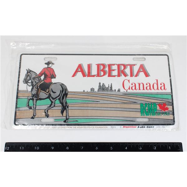 #637 RCMP Canada Frontline Auto Gear License Plate
