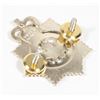 Image 2 : #644 Canada Penitentiaries Cap Badge Staybrite