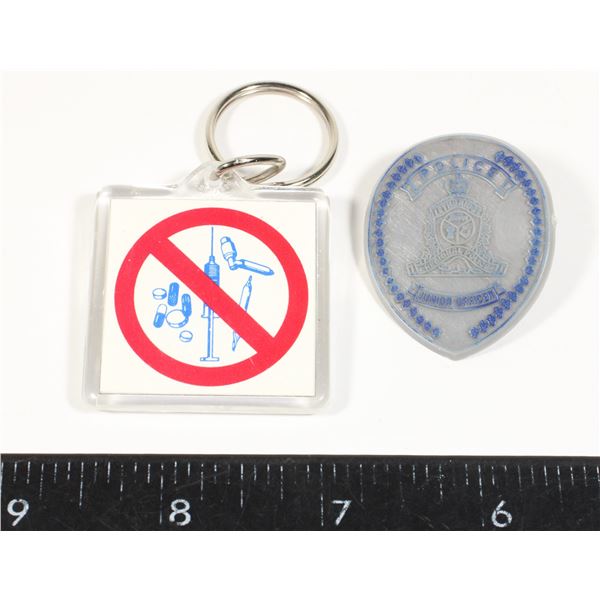 #646 Lethbridge Police Junior Officer Pin Toy +