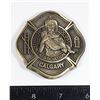 Image 1 : #647 Calgary Firefighters Association Belt Buckle