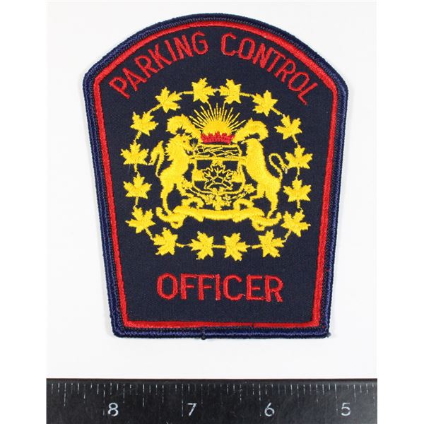 #655 Calgary Parking Control Officer Patch Crest