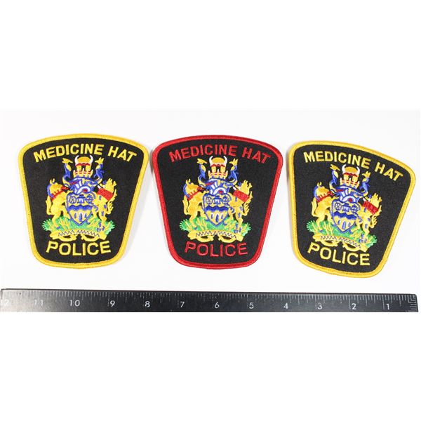 #656 Medicine Hat Police Alberta Patch Crest Lot