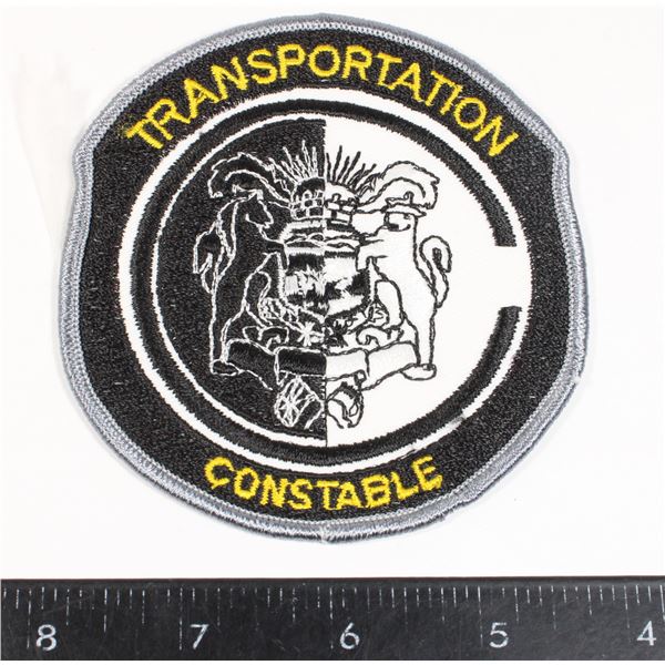 #657 Calgary Transportation Constable Patch Crest