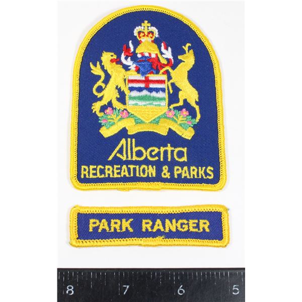 #670 Lot Alberta Recreation & Parks Patch badge