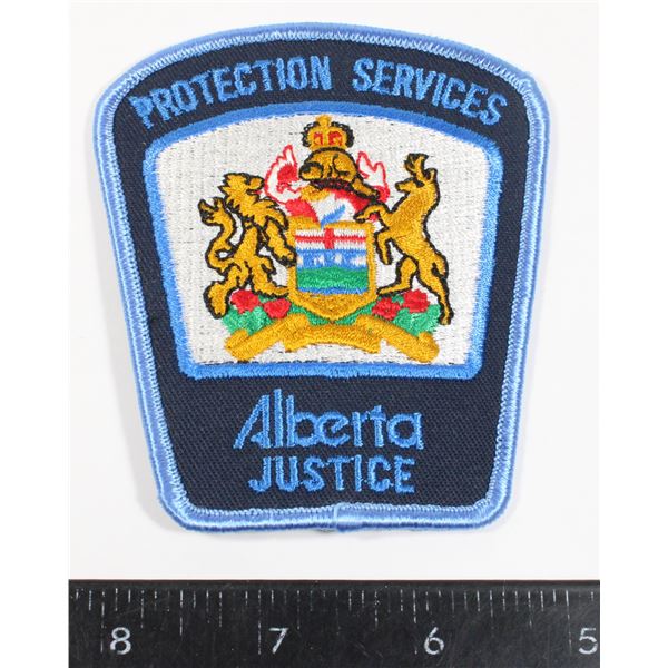 #672 Alberta Justice Protection Services Patch