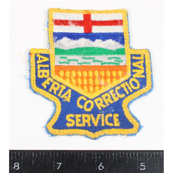 #674 Alberta Correctional Service Patch Badge