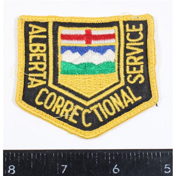 #675 Alberta Correctional Service Patch Badge
