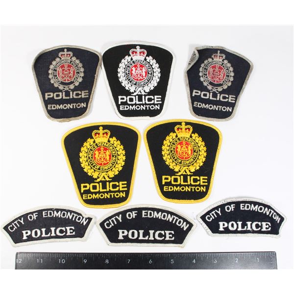 #676 Vintage lot City of Edmonton Police Insignia