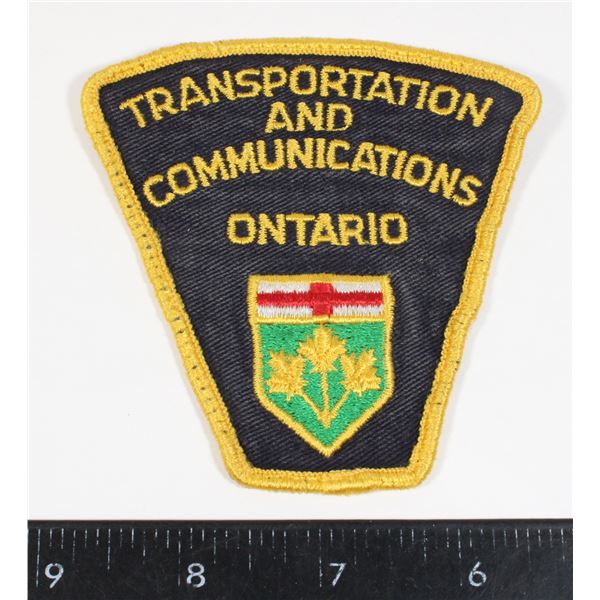 #687 Transportation and Communications Ontario