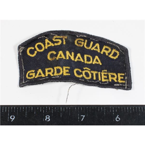 #688 Canada Coast Guard Bilingual Patch Crest